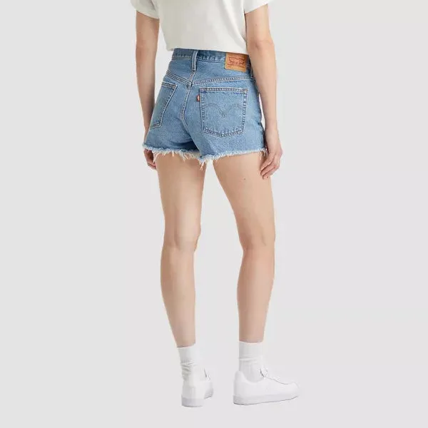 Levi's 501 ORIGINAL FIT HIGH RISE WOMEN'S SHORTS - QUIET RIOT