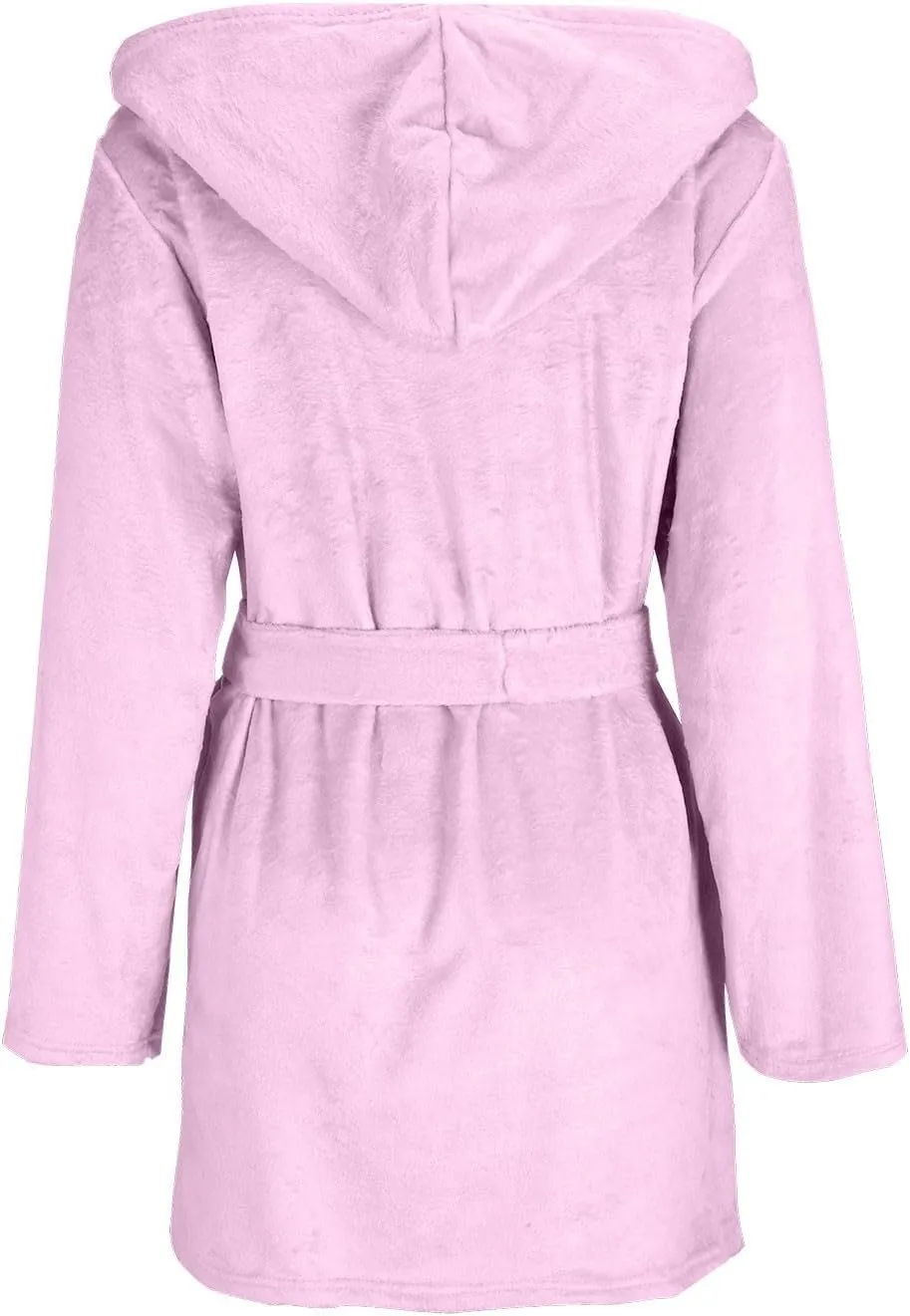 Lightweight Full-Length Robes for Women Soft Solid Sleepwear Spa Robes with Pockets Spa Robe for Women Womens Long