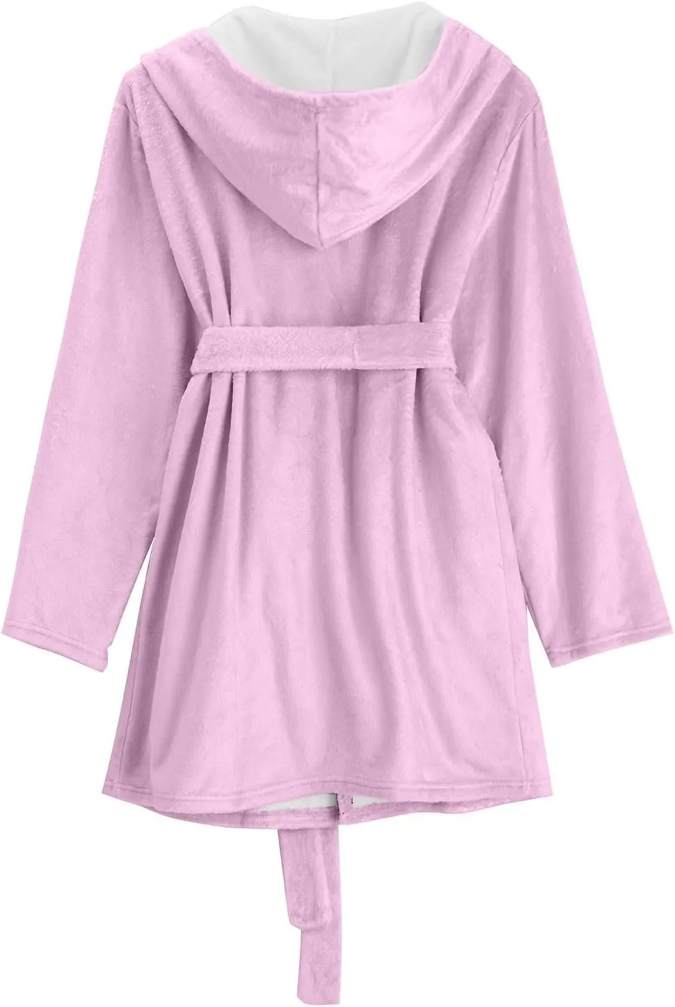 Lightweight Full-Length Robes for Women Soft Solid Sleepwear Spa Robes with Pockets Spa Robe for Women Womens Long
