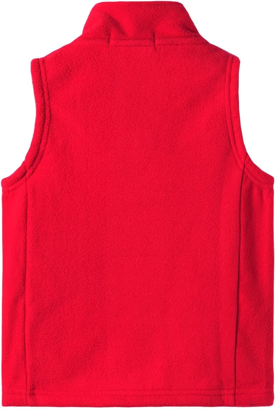 LittleSpring Kids Fleece Vest Jacket Full-Zip Warm Sleeveless