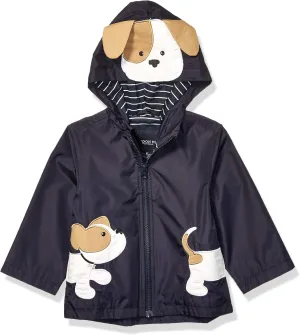 LONDON FOG Boys' Little Animal Rainslicker Rain Jacket