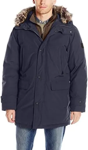 LONDON FOG mens Men's Snorkel Jacket With Bib