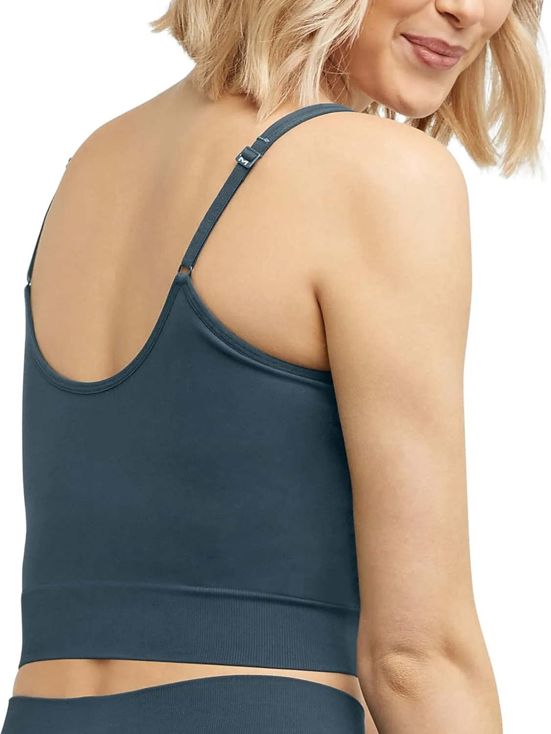 Maidenform Women's M Smoothing Seamless Cropped Cami