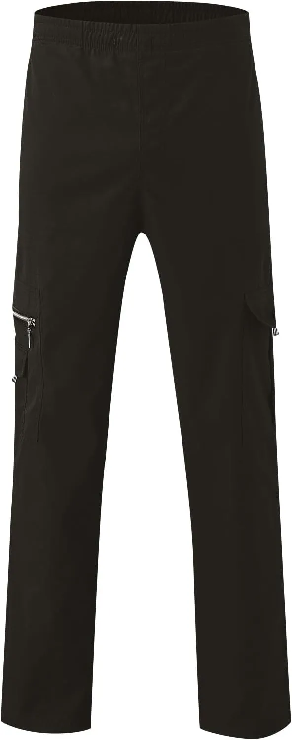 Men Work Pants Hiking Stretch Sweatpants with Pockets Mencomfy Joggers Slim Fit Camo Tactical Trousers