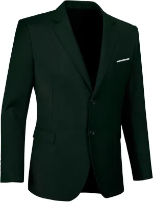 Mens Blazer Sports Coat Slim Fit 2 Button Solid Men's Casual Suit Blazer Jackets