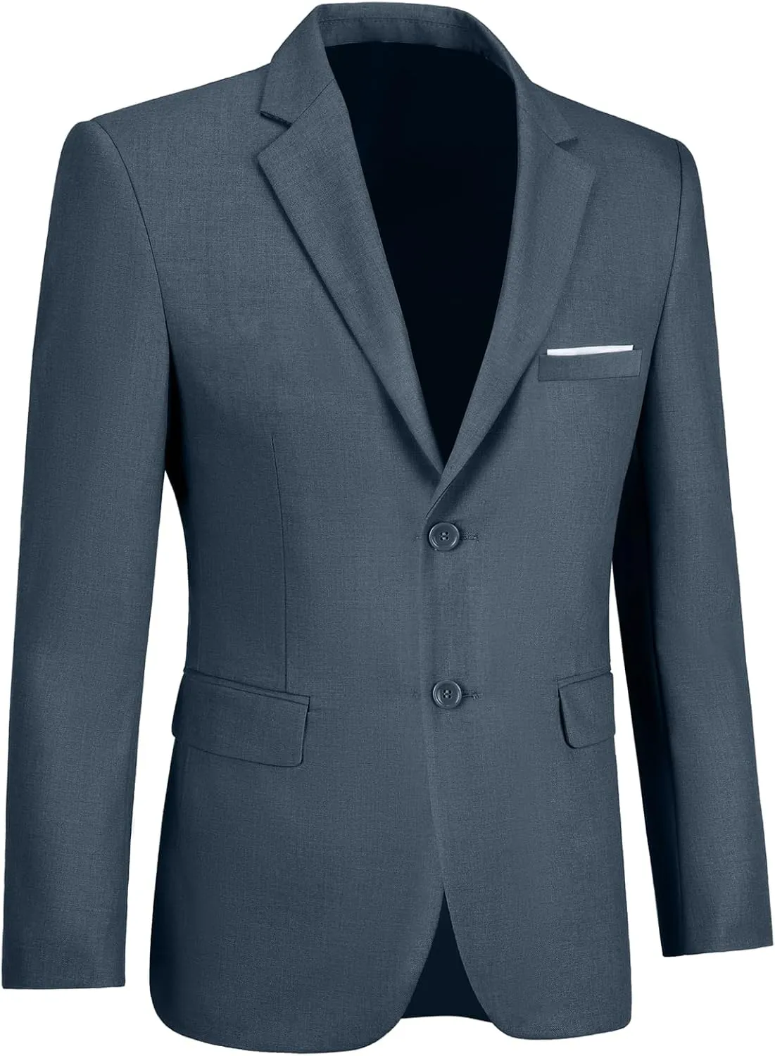 Mens Blazer Sports Coat Slim Fit 2 Button Solid Men's Casual Suit Blazer Jackets