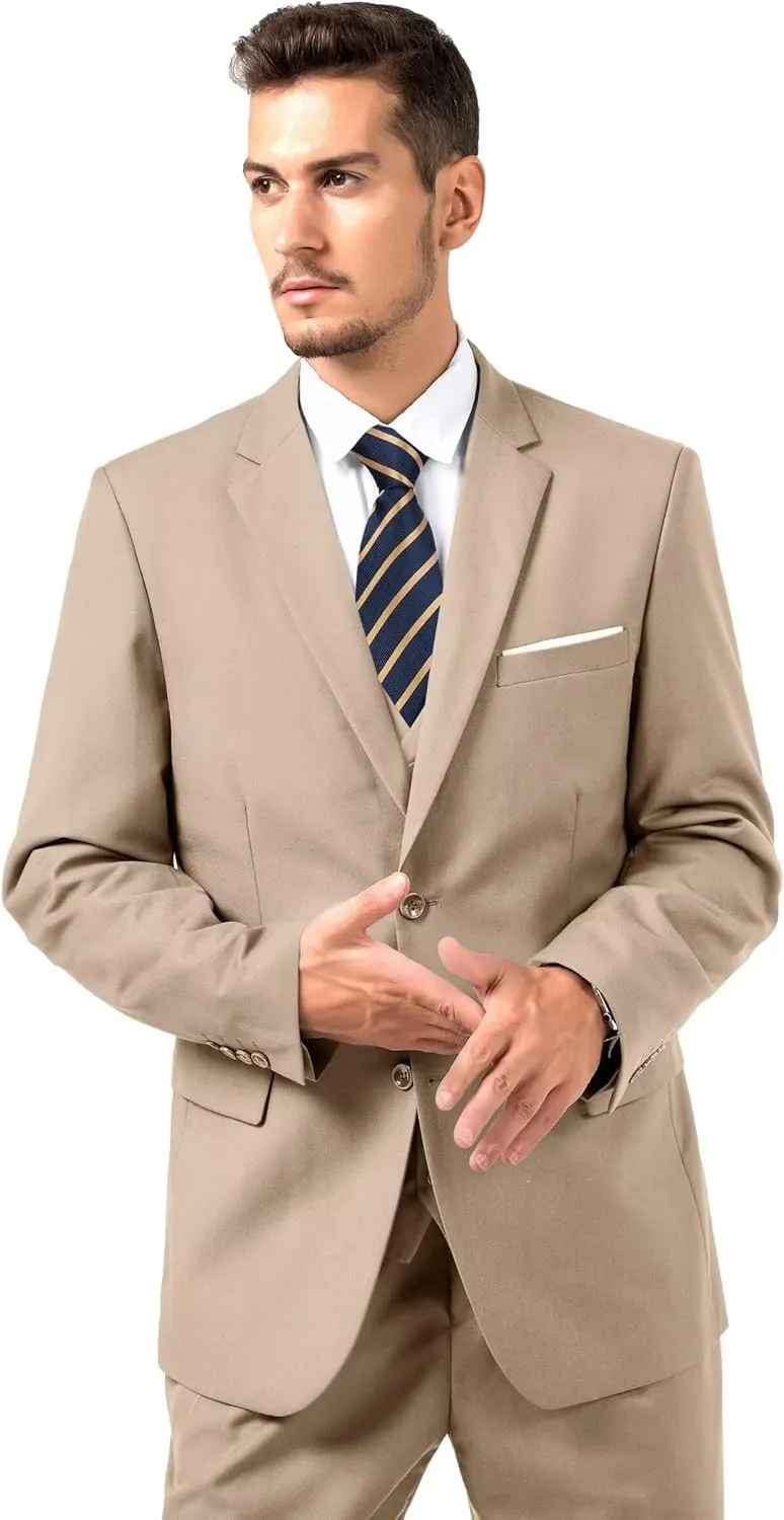 Mens Blazer Sports Coat Slim Fit 2 Button Solid Men's Casual Suit Blazer Jackets