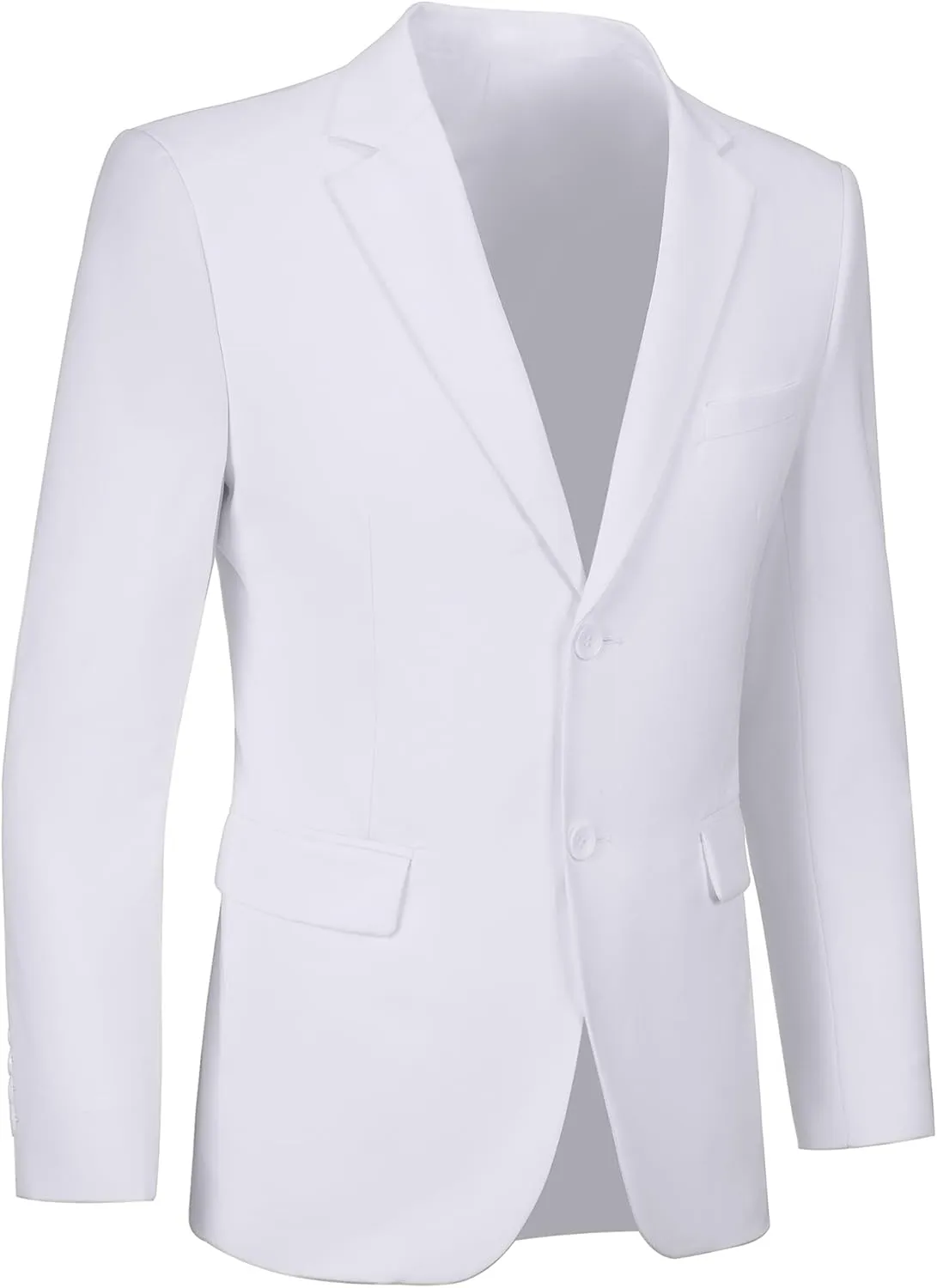 Mens Blazer Sports Coat Slim Fit 2 Button Solid Men's Casual Suit Blazer Jackets