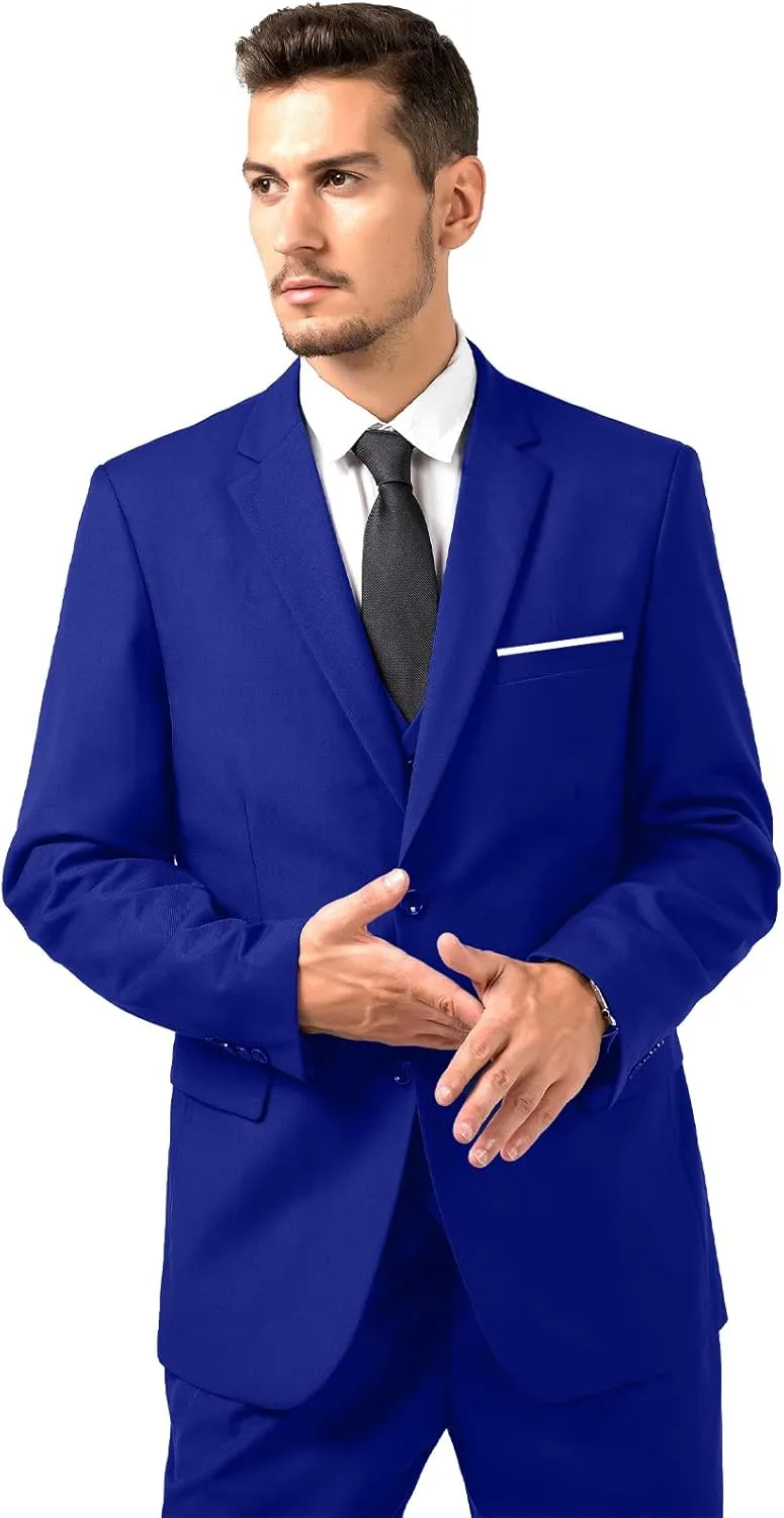 Mens Blazer Sports Coat Slim Fit 2 Button Solid Men's Casual Suit Blazer Jackets