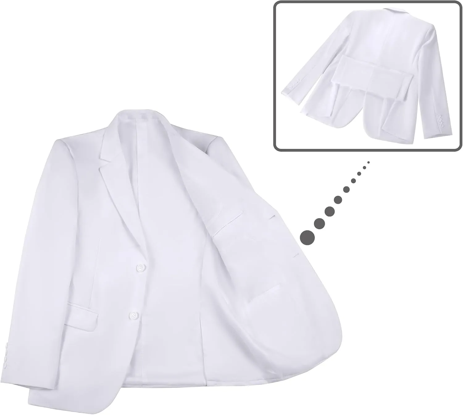 Mens Blazer Sports Coat Slim Fit 2 Button Solid Men's Casual Suit Blazer Jackets