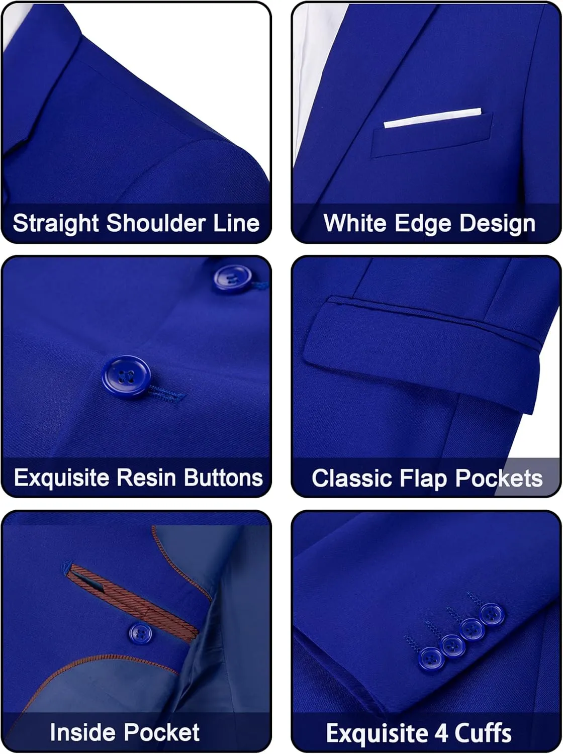 Mens Blazer Sports Coat Slim Fit 2 Button Solid Men's Casual Suit Blazer Jackets