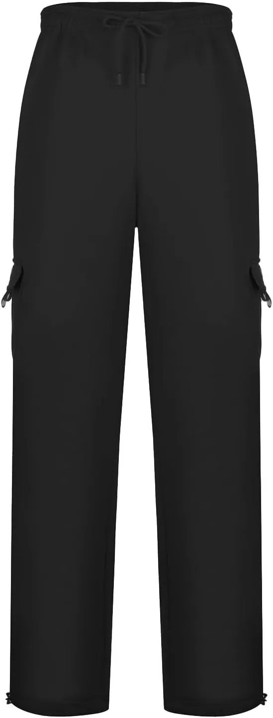 Mens Cargo Pants Casual Joggers Athletic Pants Cotton Loose Straight Sweatpants
