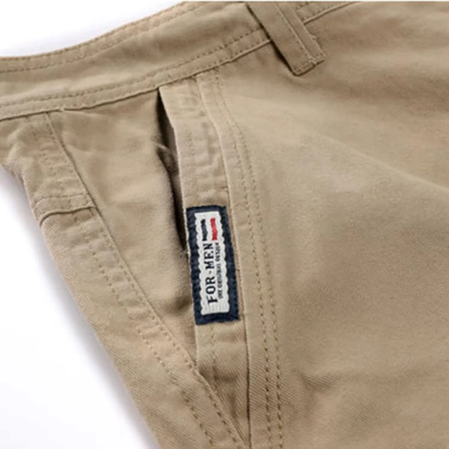 Men's Cargo Shorts Classic Casual Relaxed Fit Shorts Below Knee Length Multi Pocket 3/4 Capri Pants