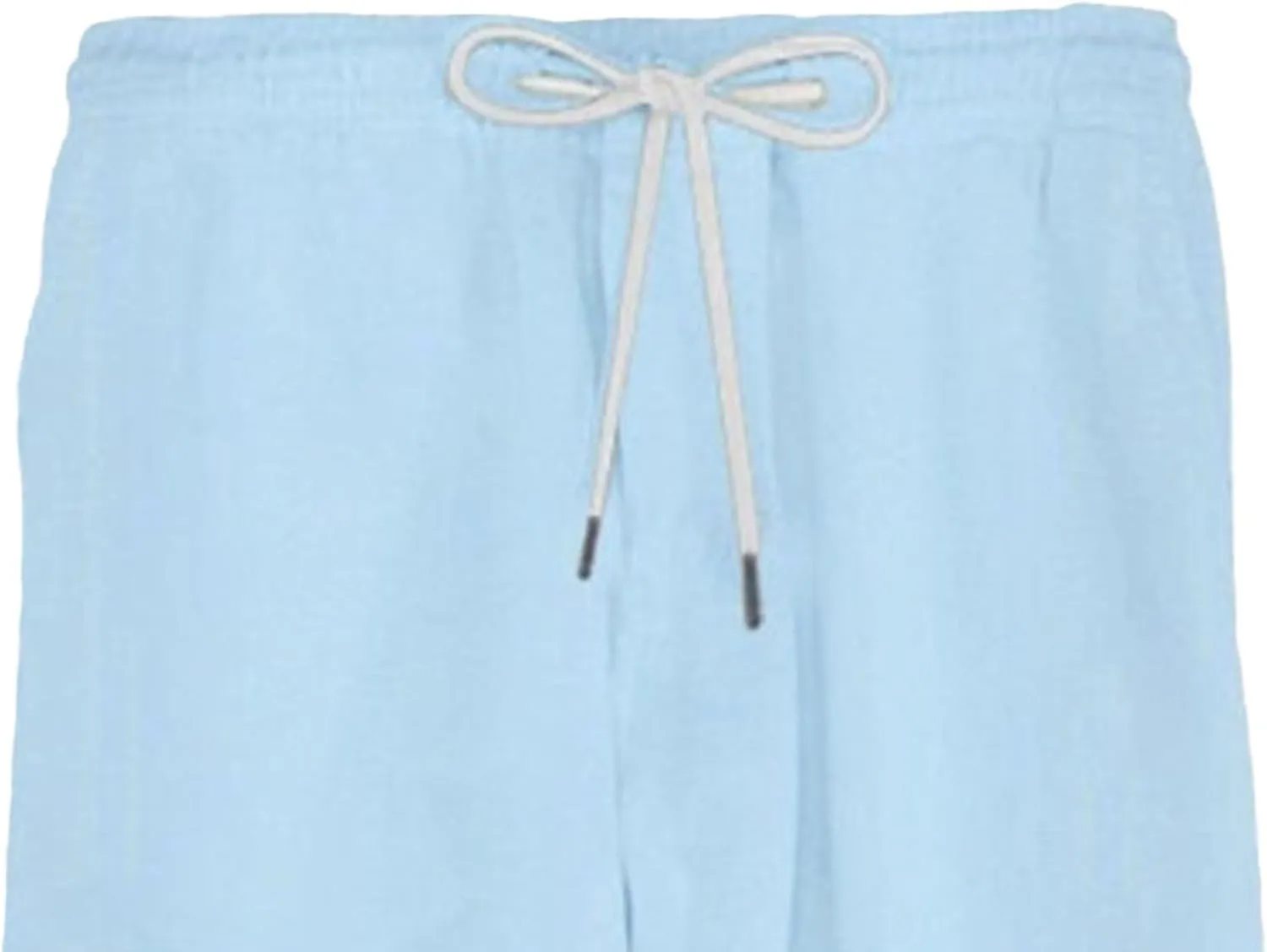 Men's Casual Elastic Waist Pants Lightweight Linen Lounge Trousers Classic Jogger Yoga Loose Chinos