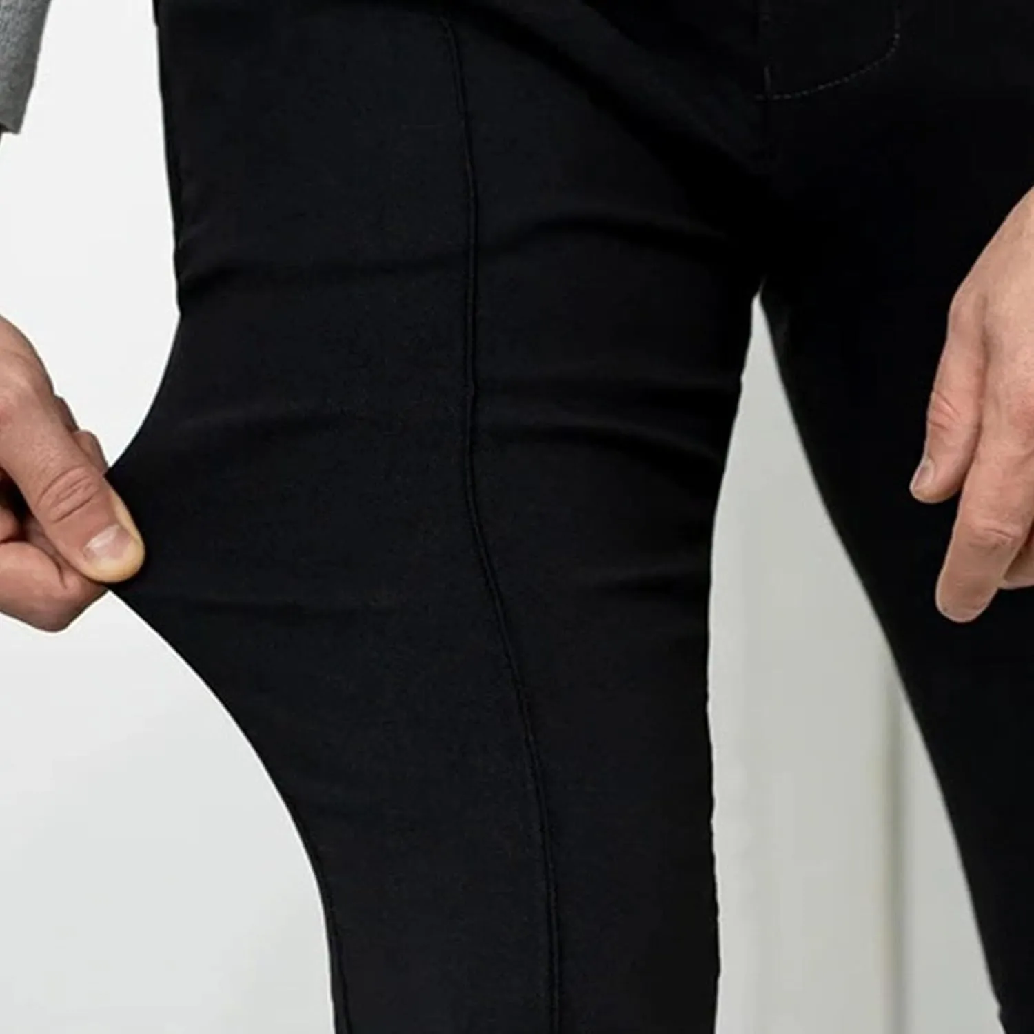 Men's Chinos Casual Dress Pants Skinny Fit Stretch Work Slack Classic Straight Fashion Cargo Trousers