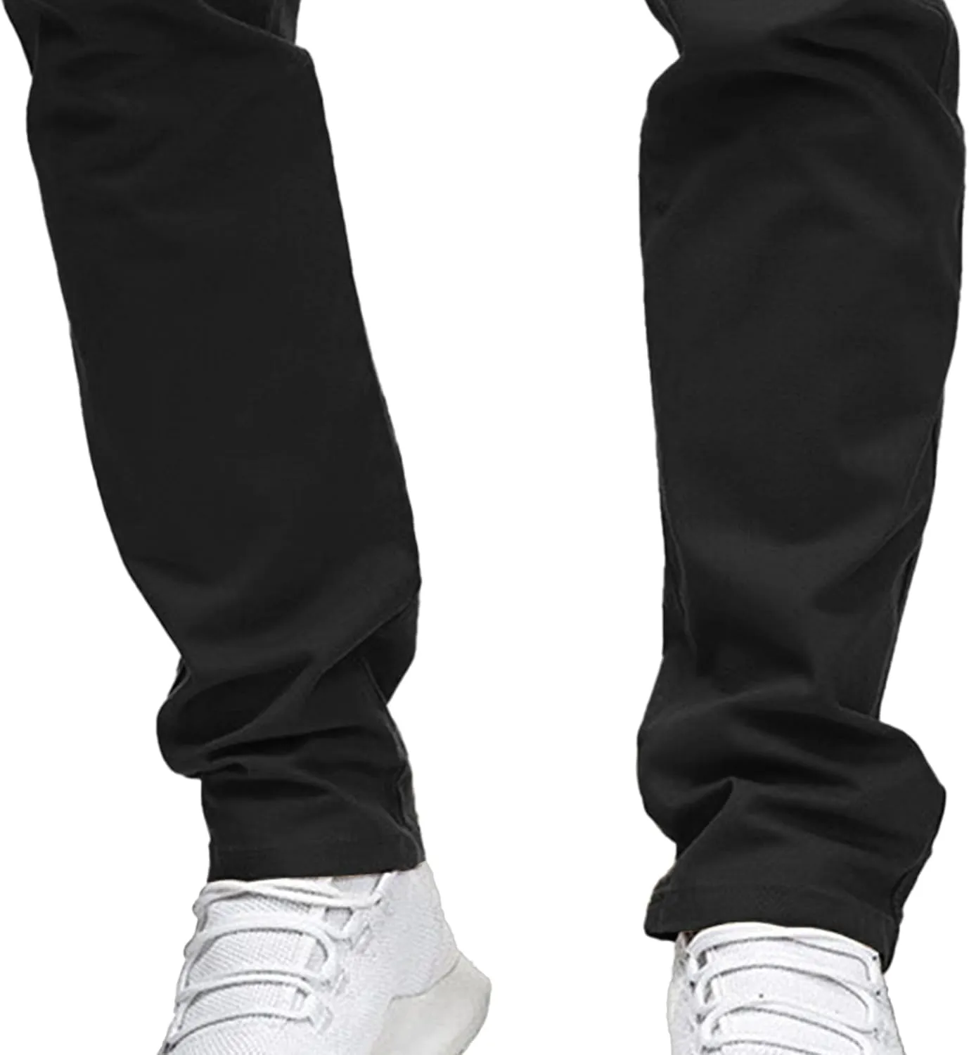 Men's Chinos Casual Dress Pants Skinny Fit Stretch Work Slack Classic Straight Fashion Cargo Trousers
