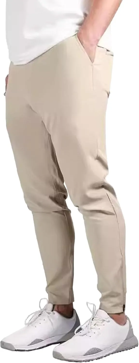 Men's Chinos Casual Dress Pants Skinny Fit Stretch Work Slack Classic Straight Fashion Cargo Trousers
