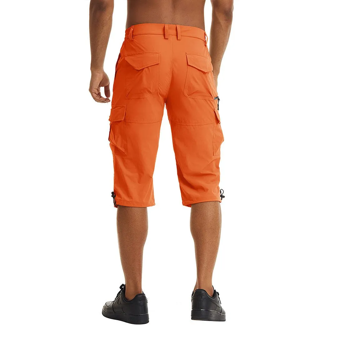 Men's Hiking Shorts 3/4 Quick-Dry Cargo Shorts