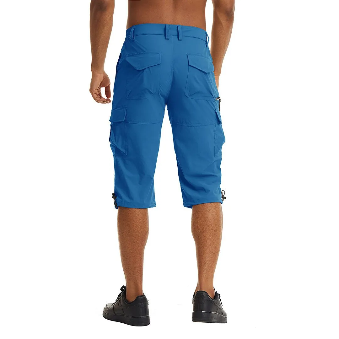 Men's Hiking Shorts 3/4 Quick-Dry Cargo Shorts