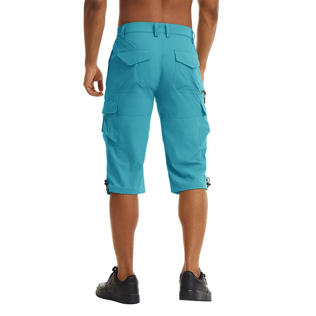 Men's Hiking Shorts 3/4 Quick-Dry Cargo Shorts