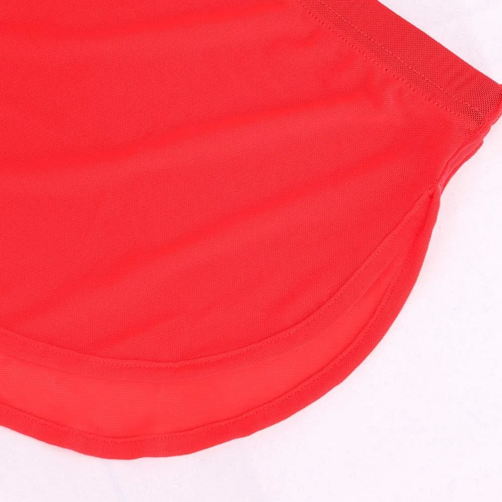 Mens Mesh Shorts See Through with Large Split Sides Active Boxers Underwear