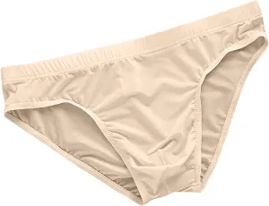 Men's Sexy Bikini Briefs Low Waist Thong Comfort Breathable Soft Close Fitting Mini Panties High Cut Out Underwear