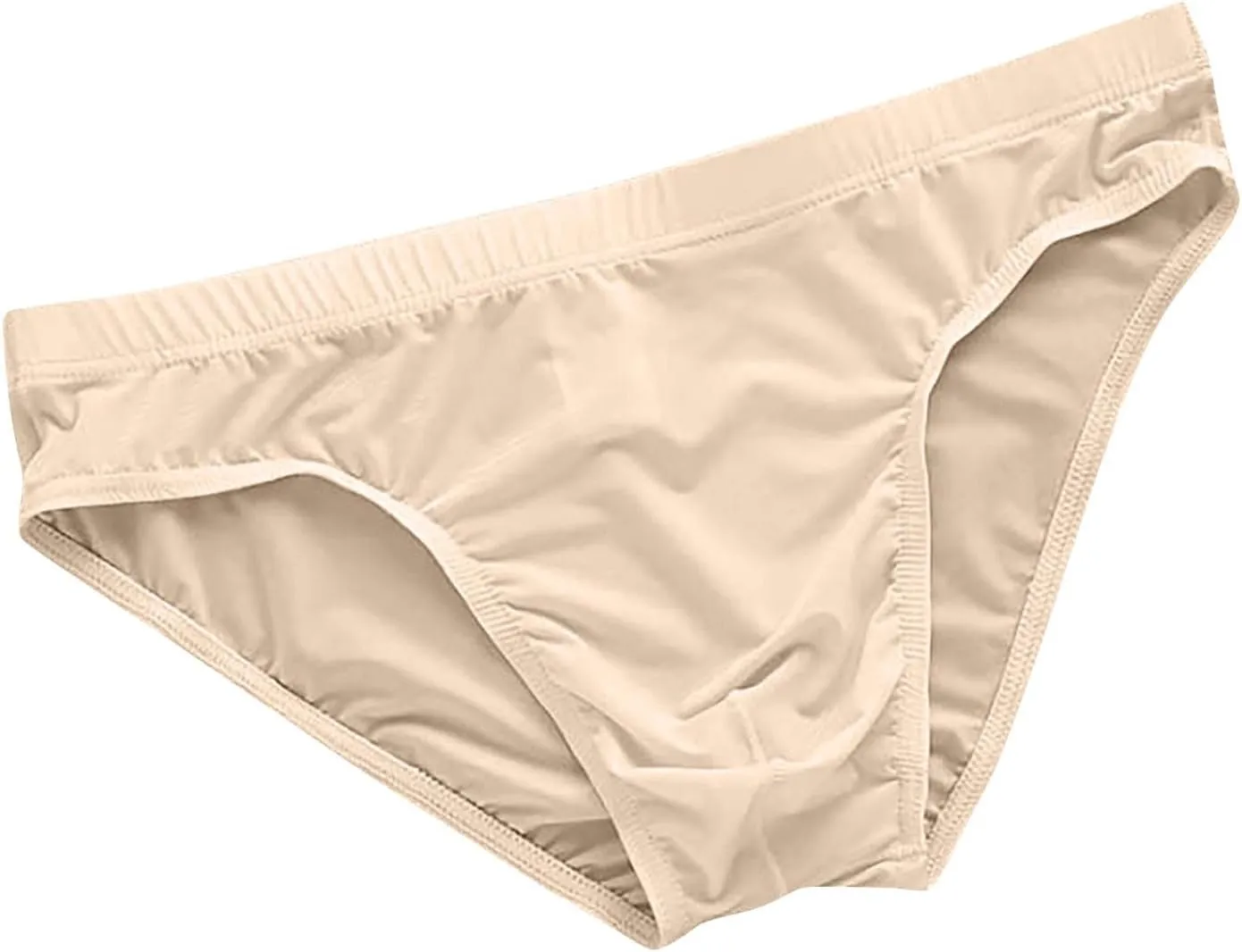 Men's Sexy Bikini Briefs Low Waist Thong Comfort Breathable Soft Close Fitting Mini Panties High Cut Out Underwear