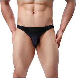 Men's Sexy Thong Elephant Contour Pouch Briefs Naughty Night Sissy Lingerie Comfort Breathable Pouch Underwear