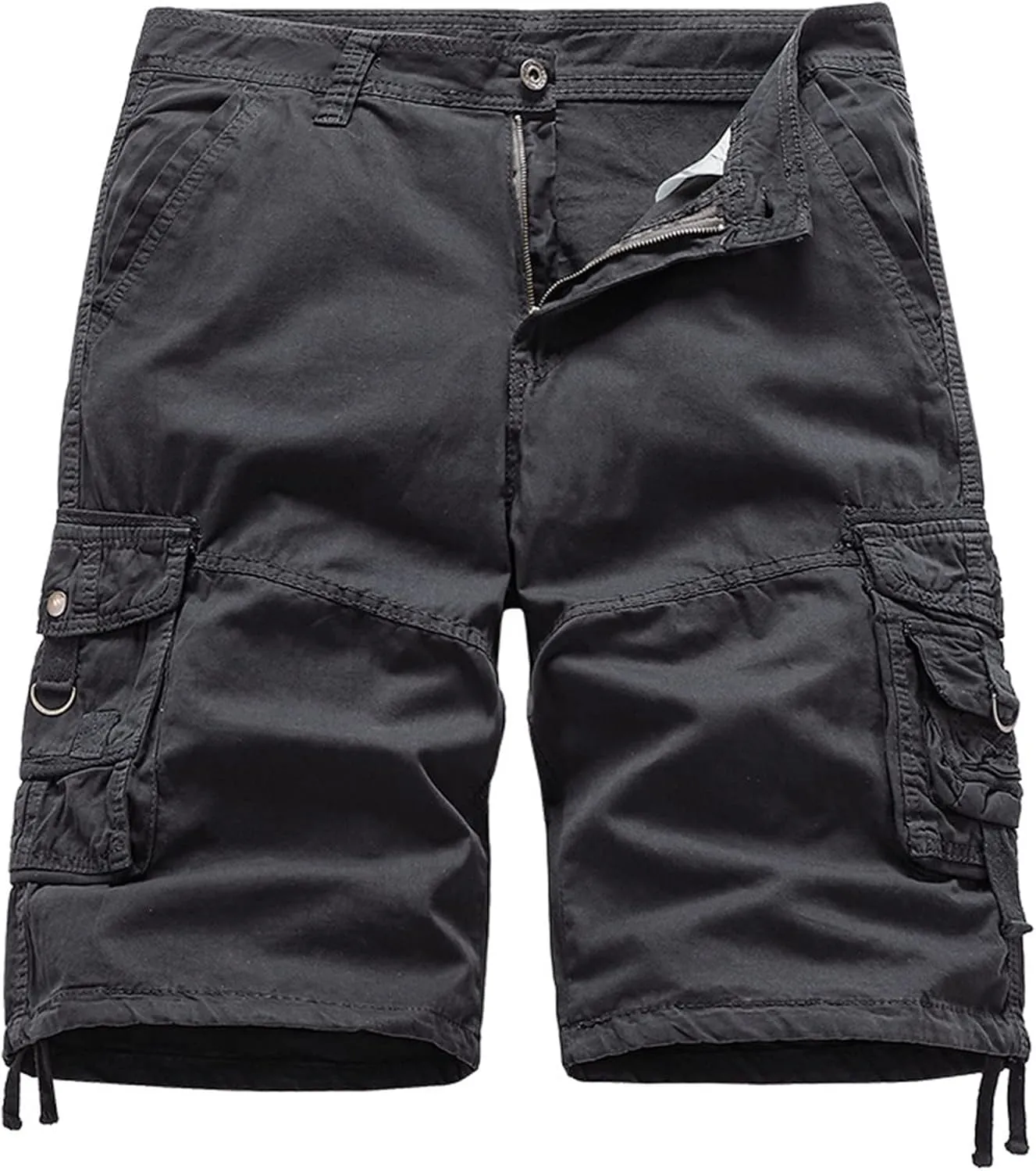 Mens Shorts Cargo Relaxed Fit Cargo Shorts Cool Classic Fit Expandable Waistband Hiking Shorts Regular and Big & Tall