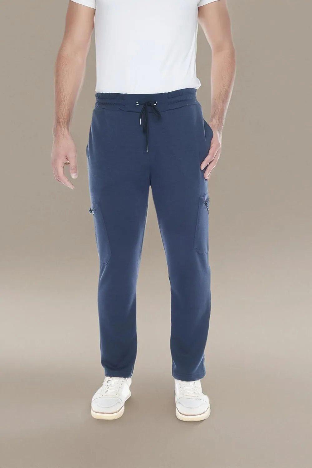 Mens Sweatpants 3-Pack Tech Fleece Cargo Active Athletic Pants with Cargo Zipper Pockets and Drawstring. Sizes: XS to 3XL.