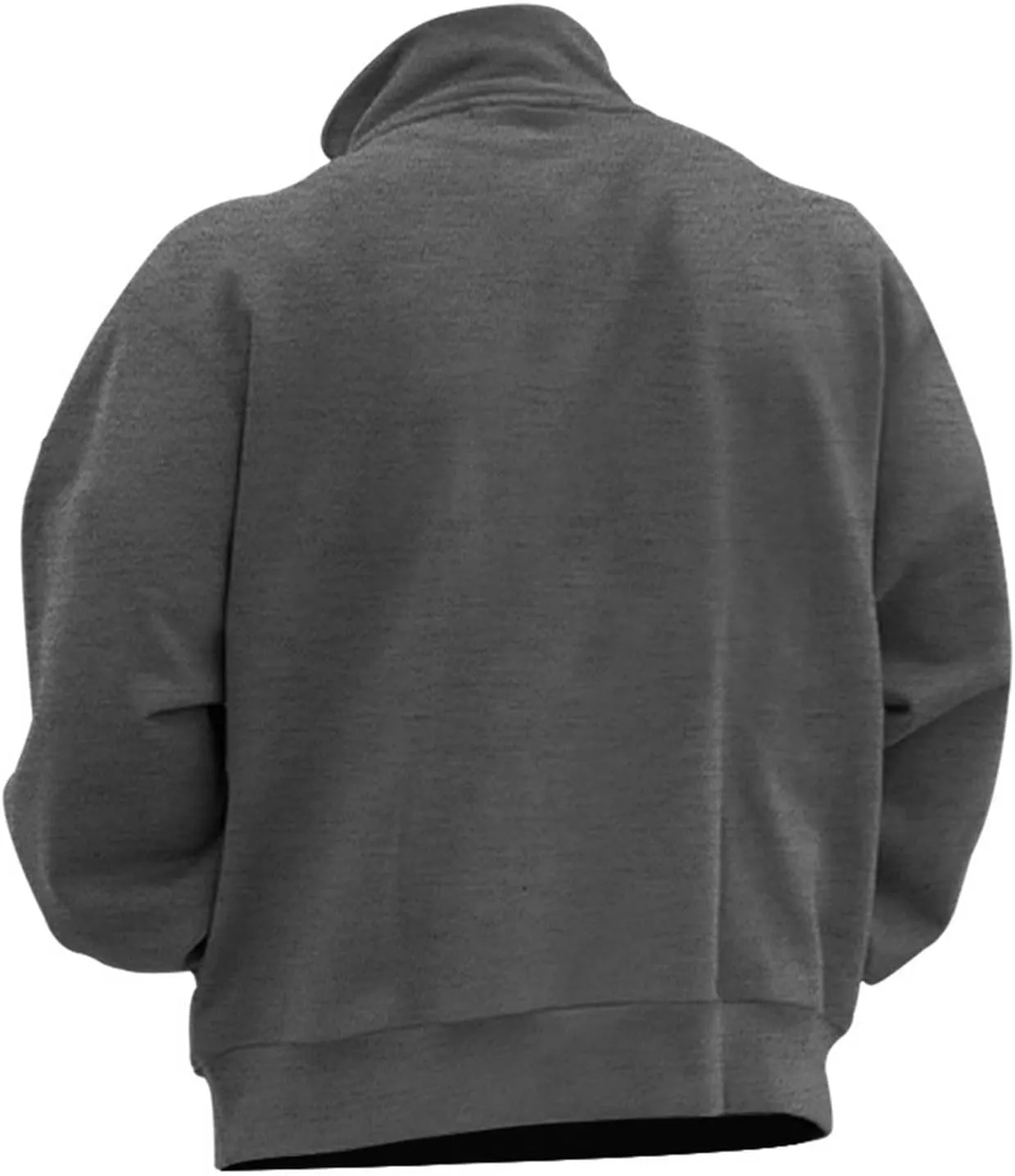 Men's Thermal Sweatshirt Fleece Half Zip Pullover Long Sleeve Warm Golf Shirts Fall Winter Lightweight Workout Tops