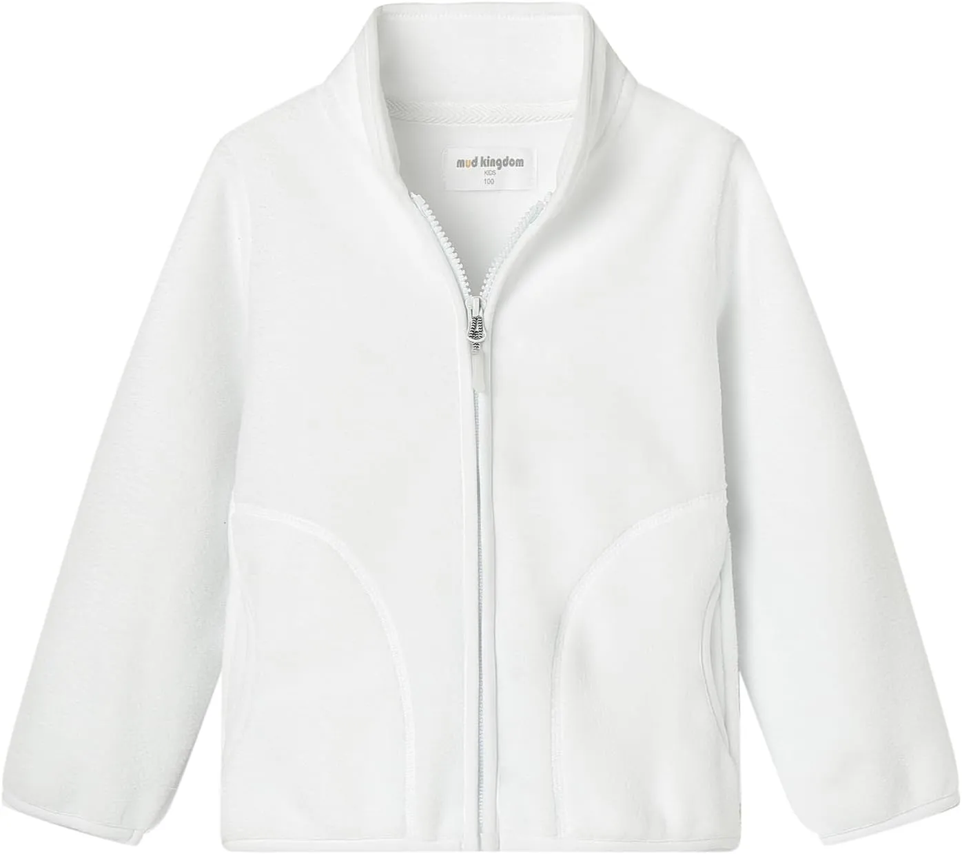 Mud Kingdom Unisex Kids Fleece Jacket Printing Zip Up
