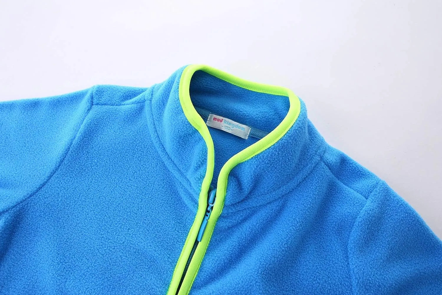 Mud Kingdom Unisex Kids Fleece Jacket Printing Zip Up