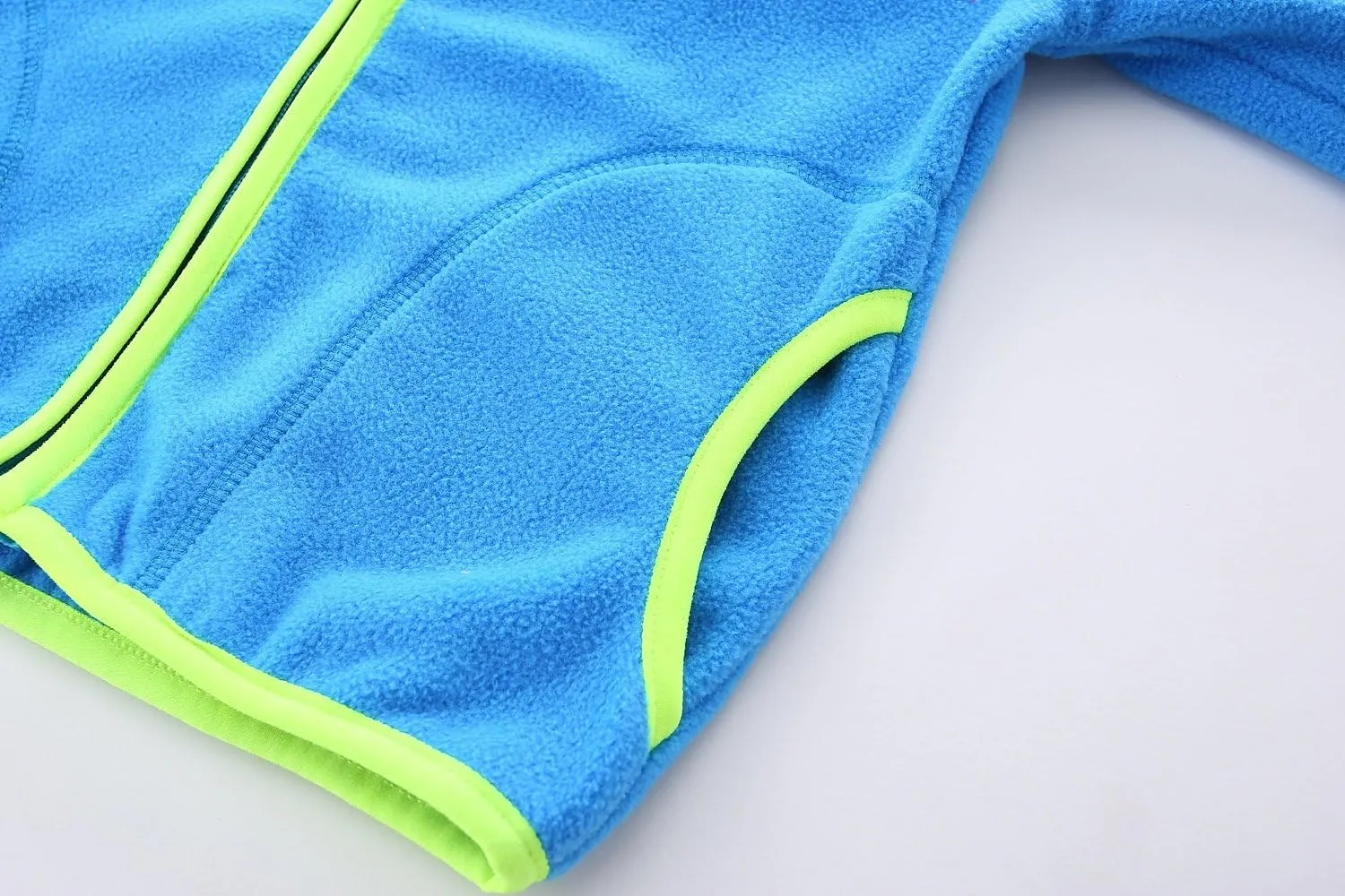 Mud Kingdom Unisex Kids Fleece Jacket Printing Zip Up