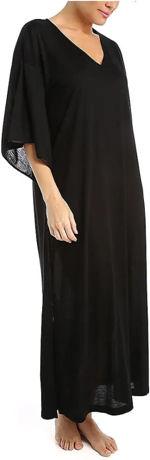 N Natori Congo Caftan Dress for Women, Kimono Dress Mumu Sleepshirt