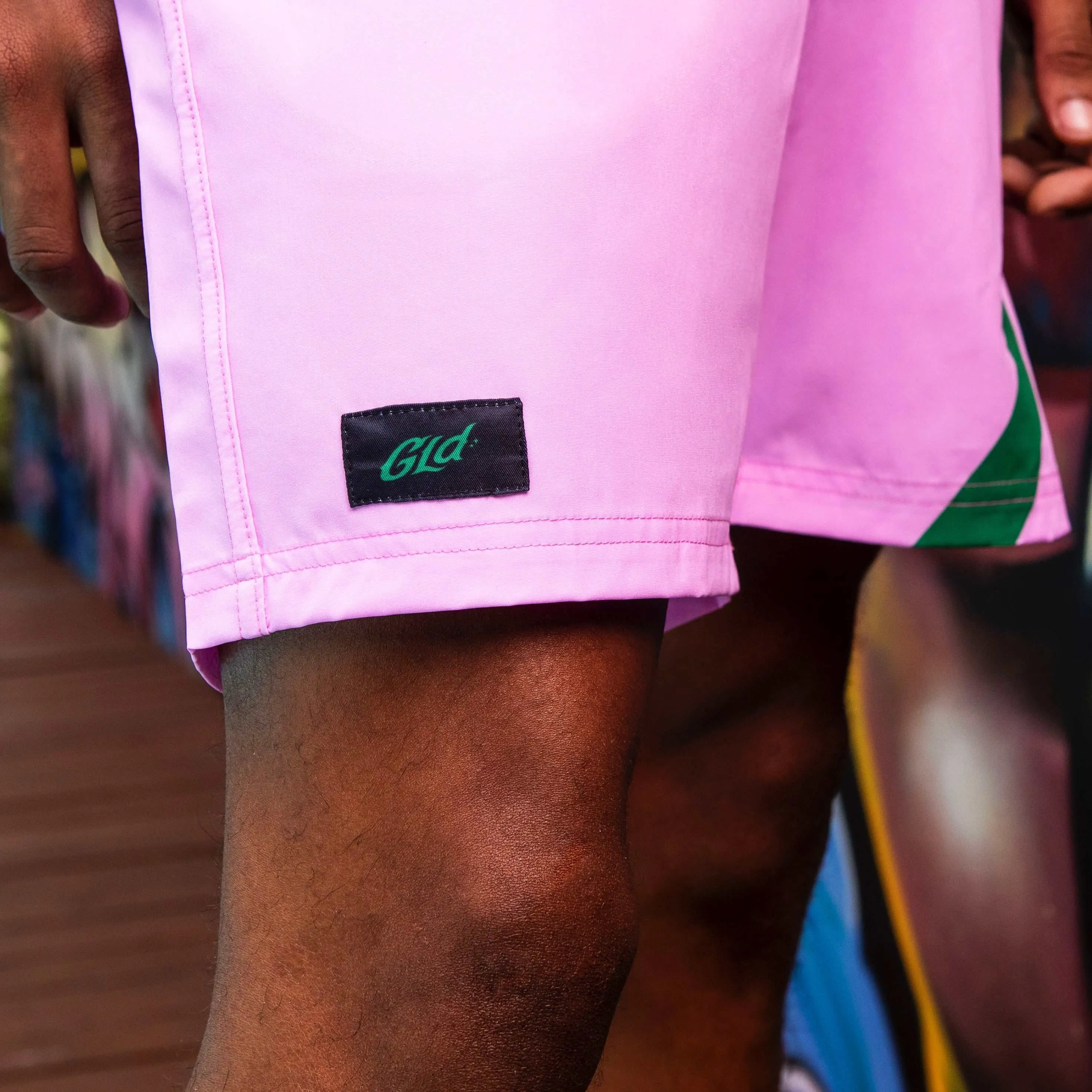 Neon Pink Summer Board Shorts