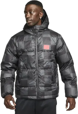 Nike LeBron Men's Full-Zip Down Jacket (XX-Large, Black/Black)