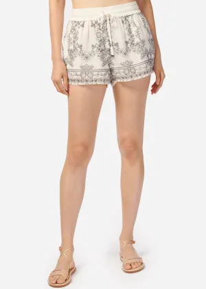 Oslo Silk Cotton Short - Seaside Bandana