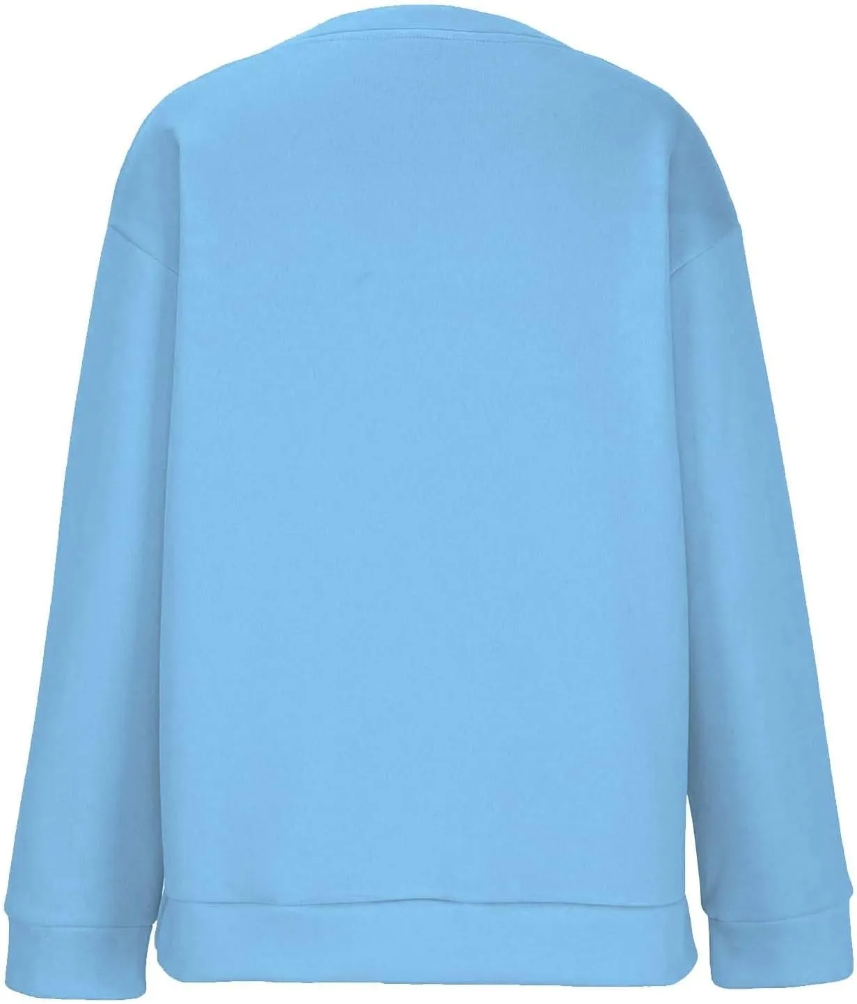 Oversized Crewneck Sweatshirt Women Side Slit Long Sleeve Fleece Pullover Tops Soft Cozy Plain Hoodie Preppy Clothes