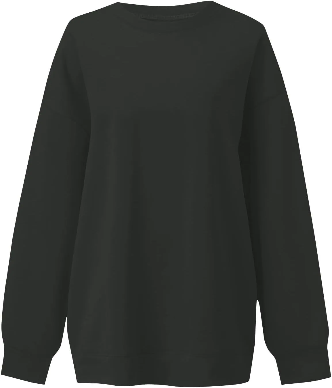 Oversized Sweatshirt for Women Fleece Pullover Plus Size Cute Crewneck Sweatshirts Comfort Hoodie Warm Sweaters