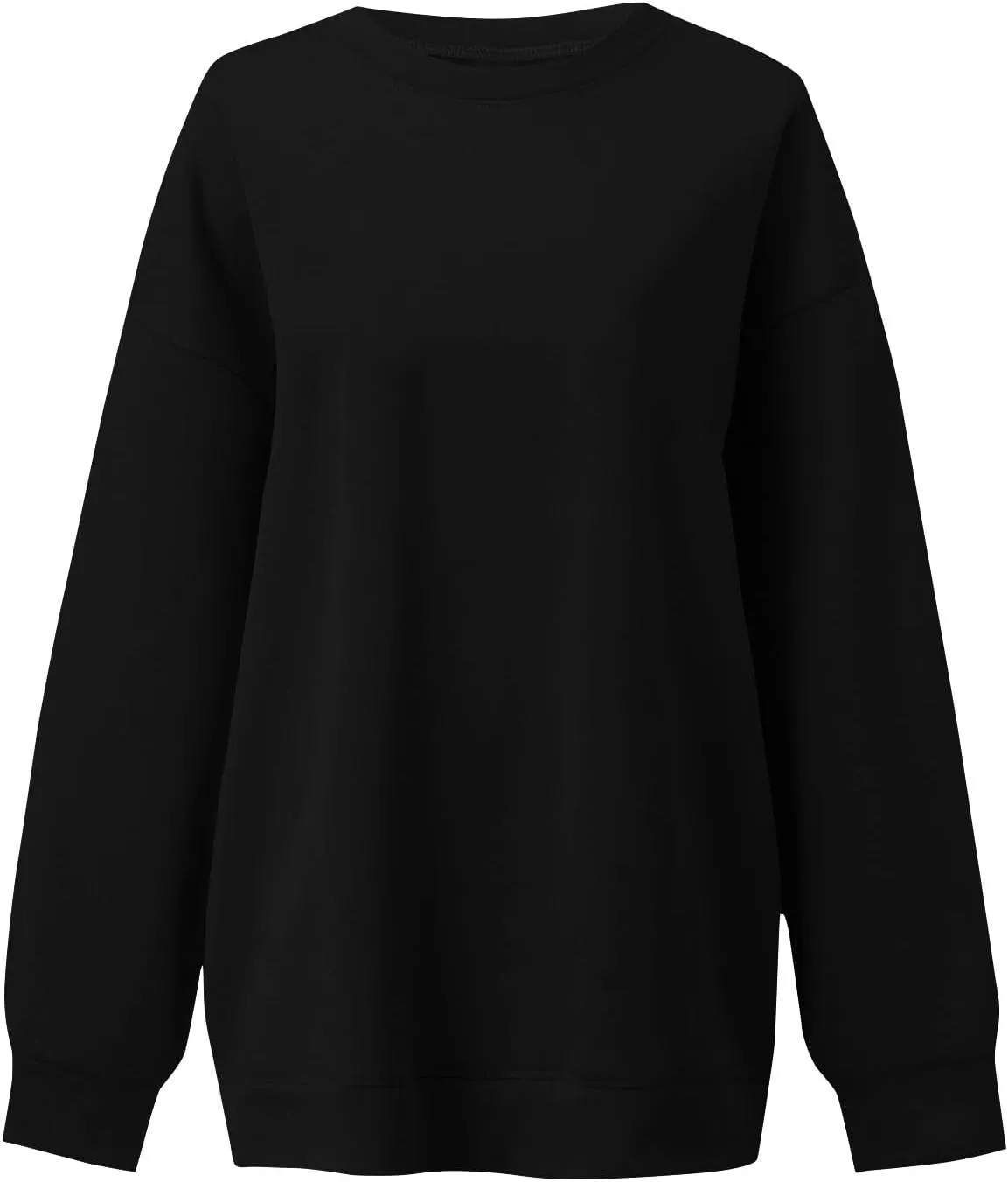Oversized Sweatshirt for Women Fleece Pullover Plus Size Cute Crewneck Sweatshirts Comfort Hoodie Warm Sweaters