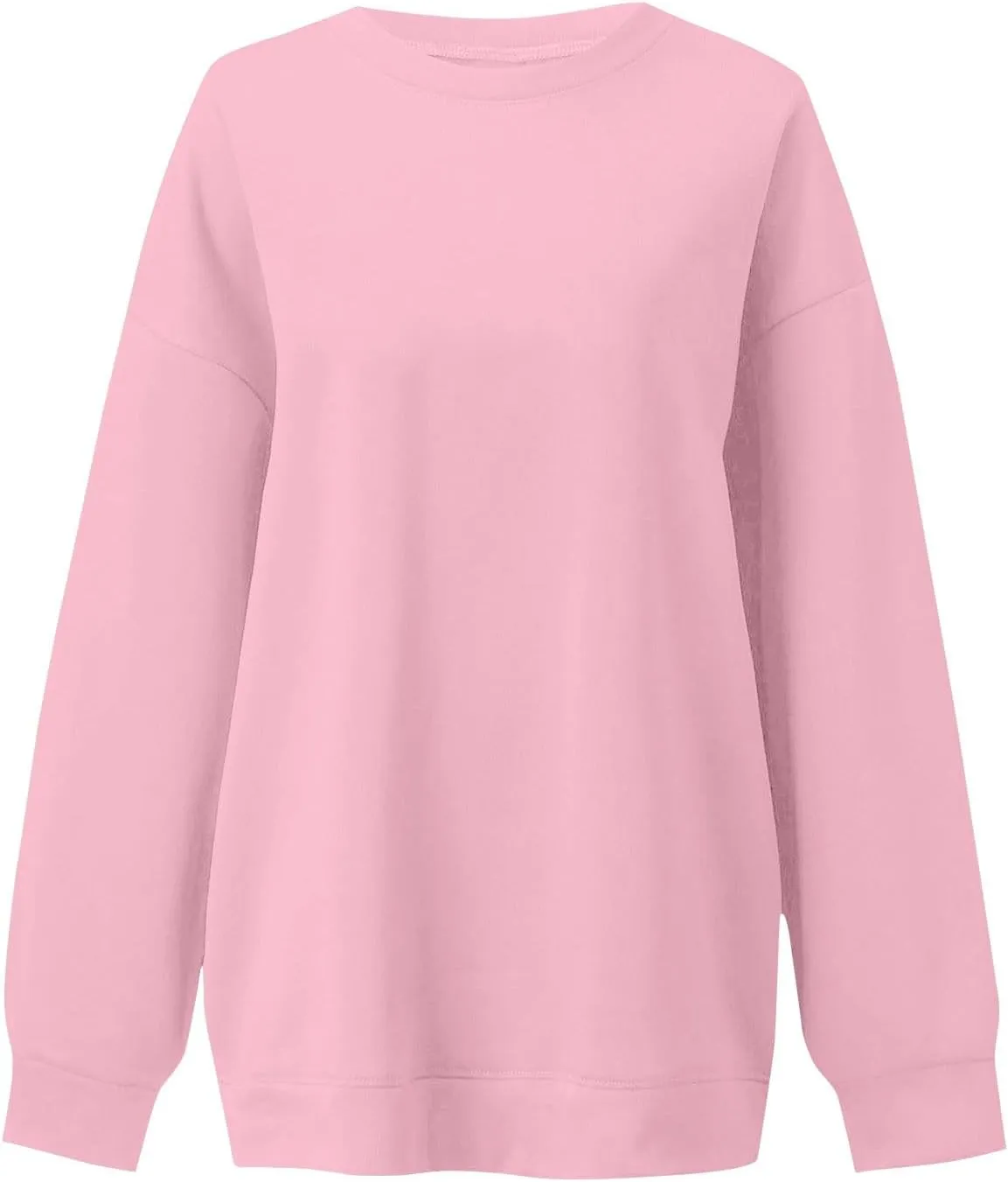 Oversized Sweatshirt for Women Fleece Pullover Plus Size Cute Crewneck Sweatshirts Comfort Hoodie Warm Sweaters