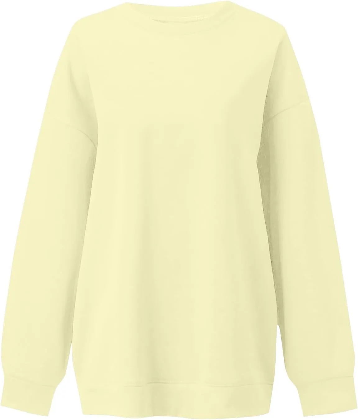 Oversized Sweatshirt for Women Fleece Pullover Plus Size Cute Crewneck Sweatshirts Comfort Hoodie Warm Sweaters
