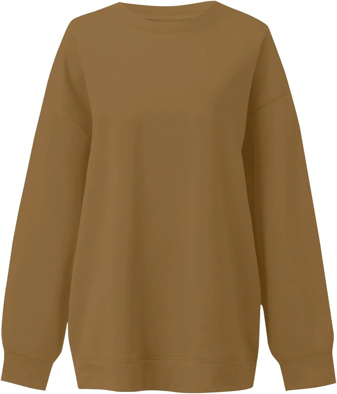 Oversized Sweatshirt for Women Fleece Pullover Plus Size Cute Crewneck Sweatshirts Comfort Hoodie Warm Sweaters