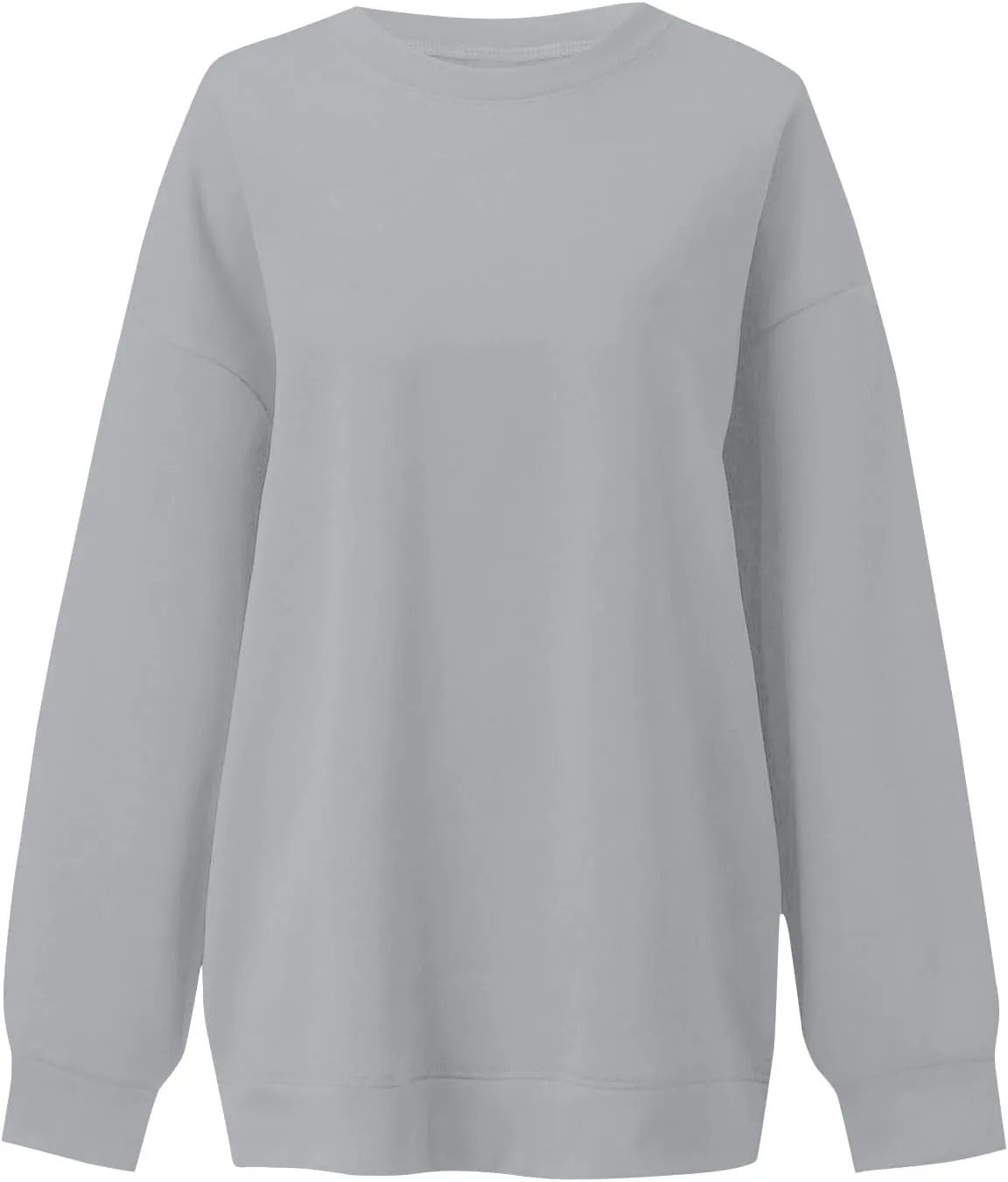 Oversized Sweatshirt for Women Fleece Pullover Plus Size Cute Crewneck Sweatshirts Comfort Hoodie Warm Sweaters