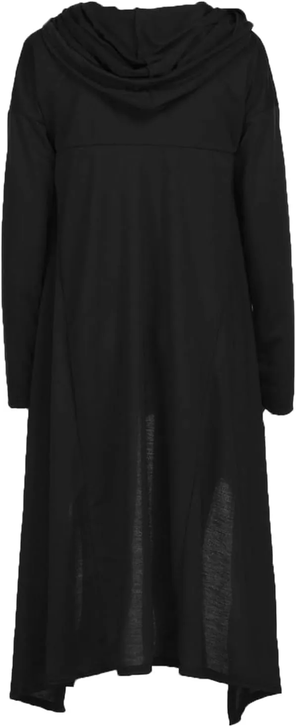 Oversized Sweatshirt For Women Women Loose Hoodie Long Hooded Tops Ladies Sweatshirt Sweater Asymmetric Blouse