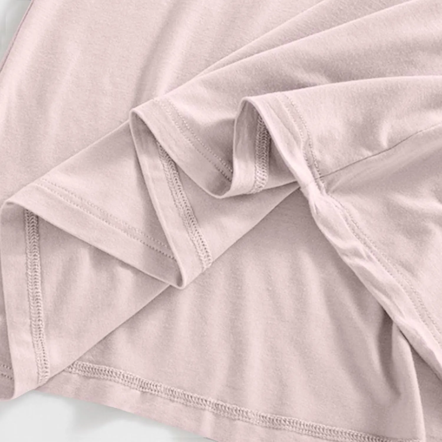 Pajamas With Built In Bra for Women Short Sleeve Dress Sleep and Lounge Soft Nightgown Sleep Dress Solid Sleep Shirt