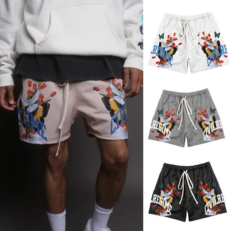 Printed Quick Dry Sportswear Shorts