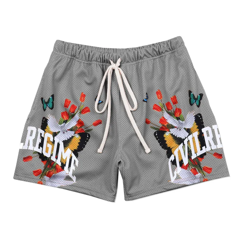 Printed Quick Dry Sportswear Shorts