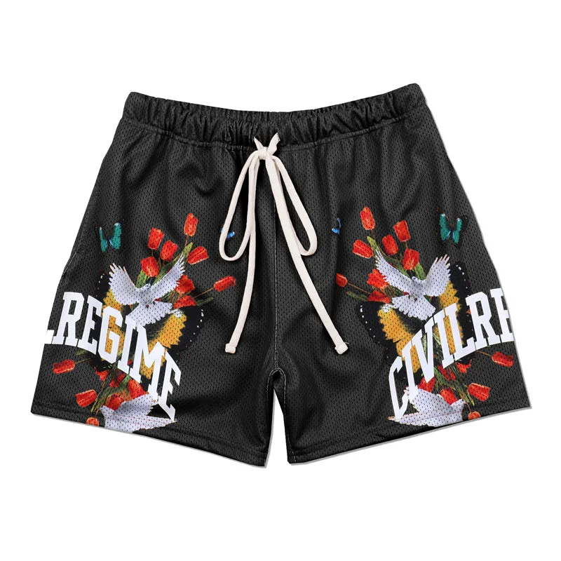 Printed Quick Dry Sportswear Shorts
